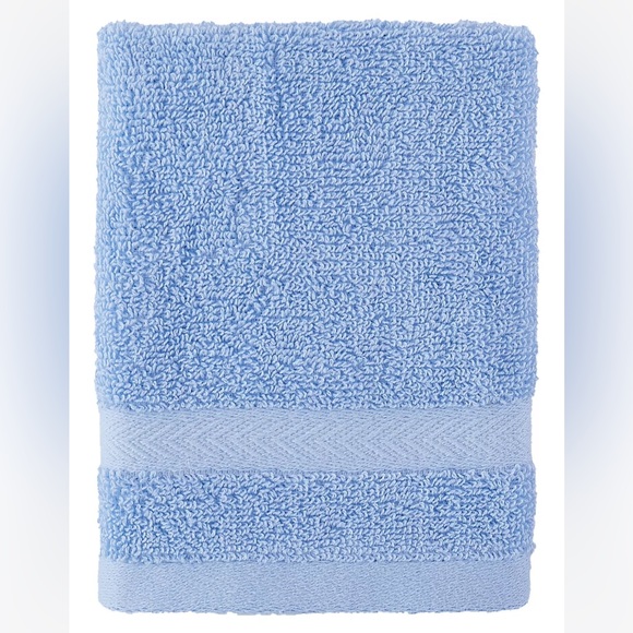 4 / Tommy Hilfiger Modern American Blue Mist Hand towel & washcloths - Picture 3 of 6